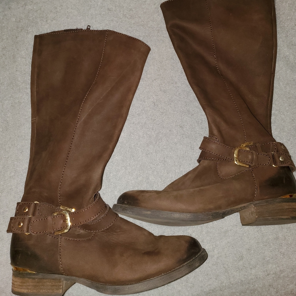 Steve Madden Amil Wide Calf Riding Boots